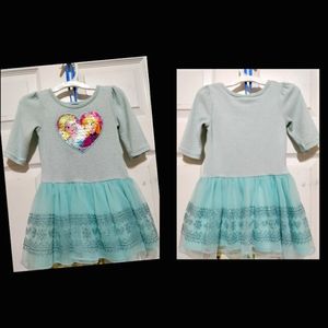 Frozen Heart Toddler Dress size 2T